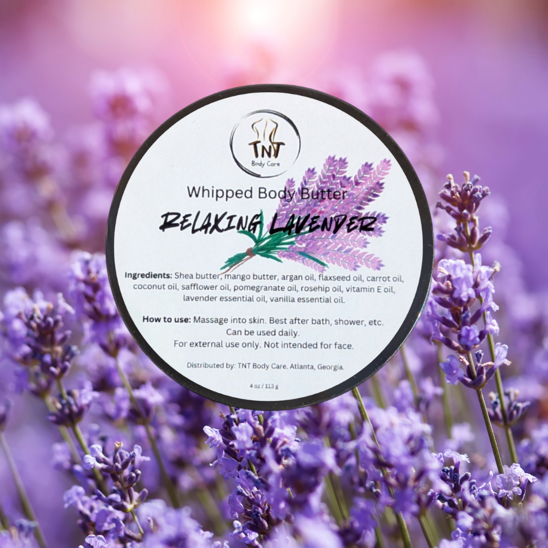 Relaxing Lavender Whipped Body Butter