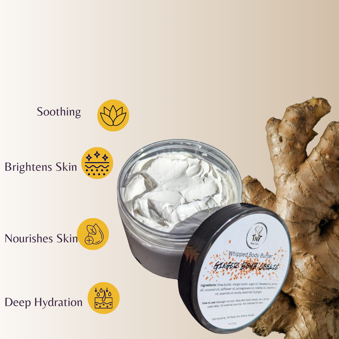 Ginger Bomb Cookie Whipped Body Butter