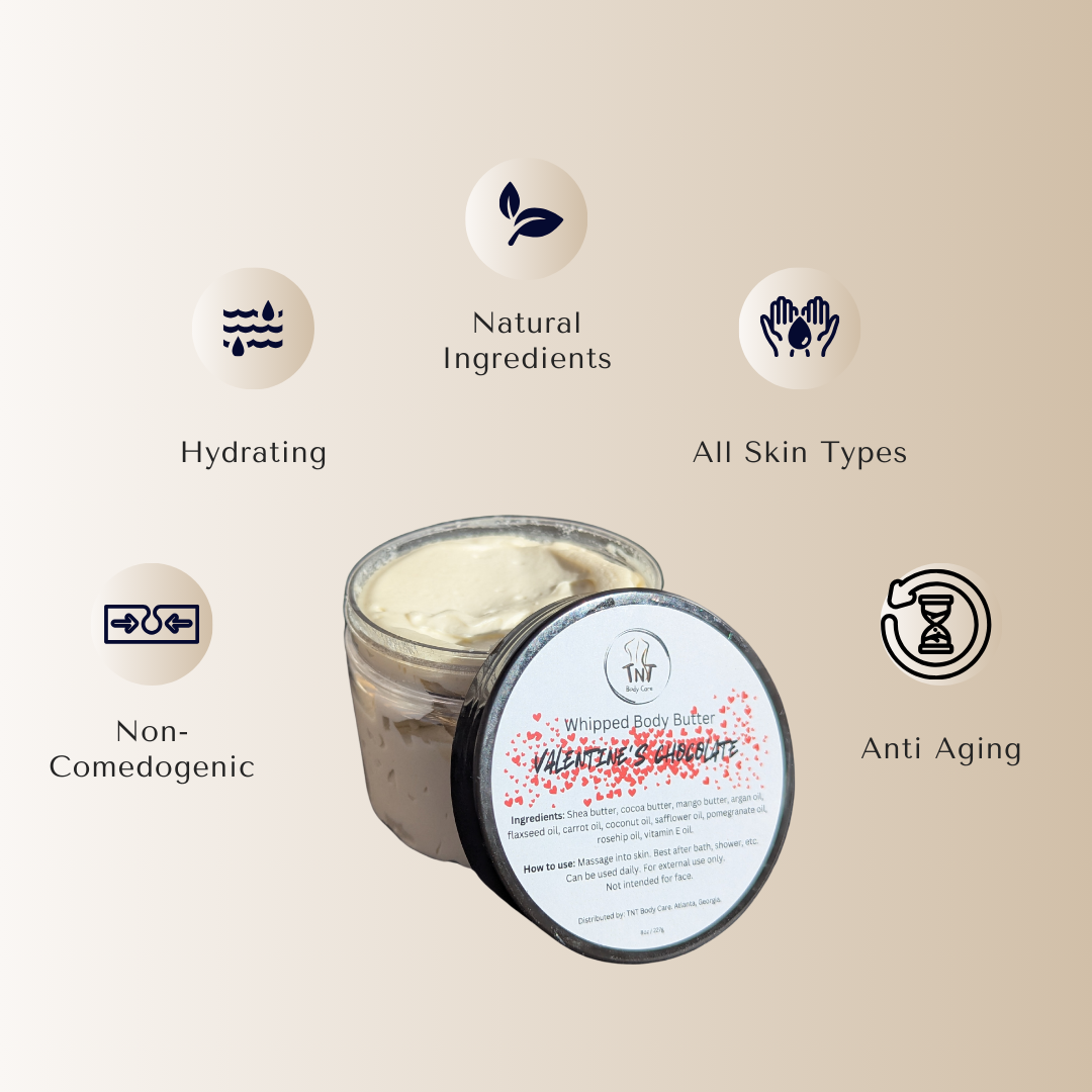 Valentine’s Chocolate Whipped Body Butter