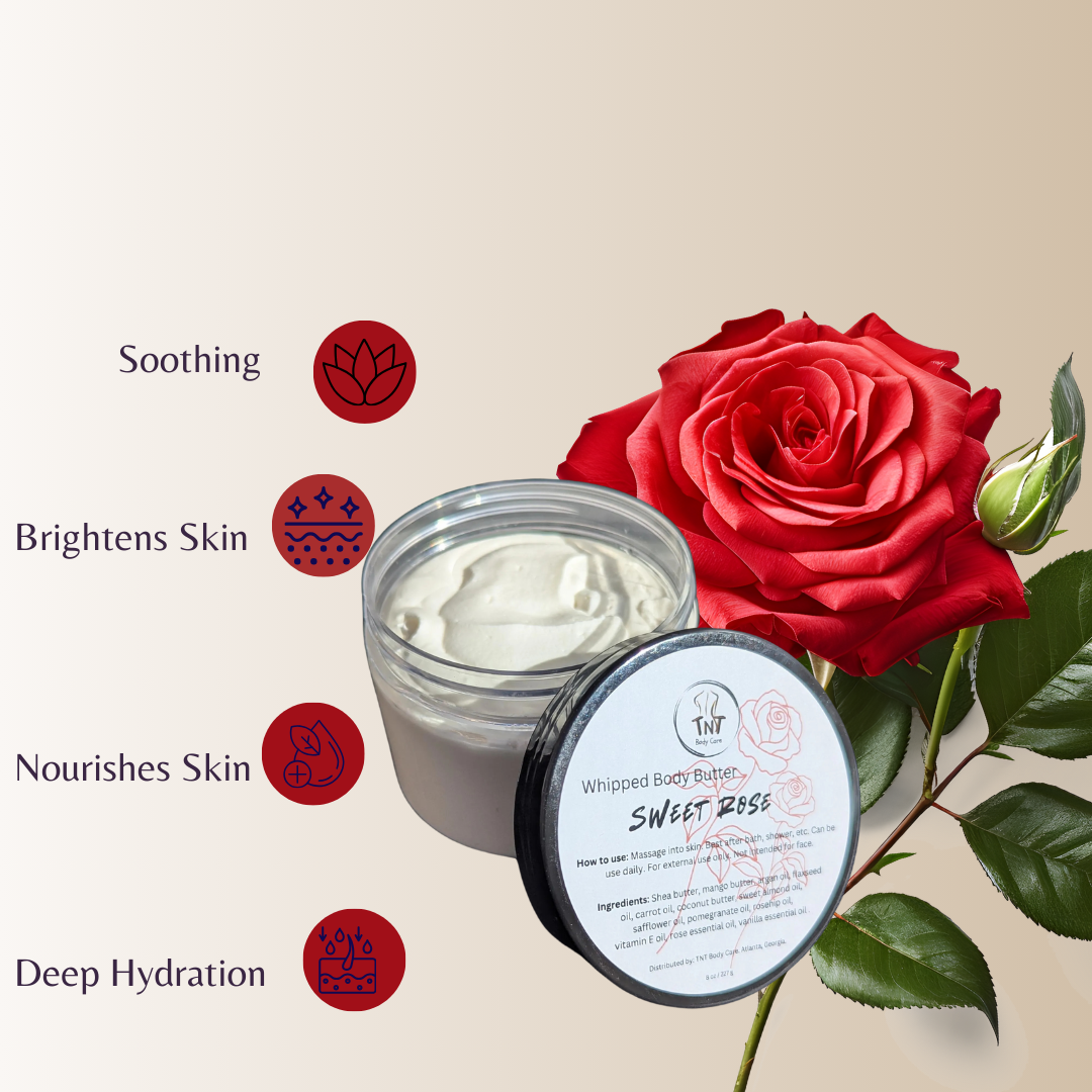 Sweet Rose Whipped Body Butter