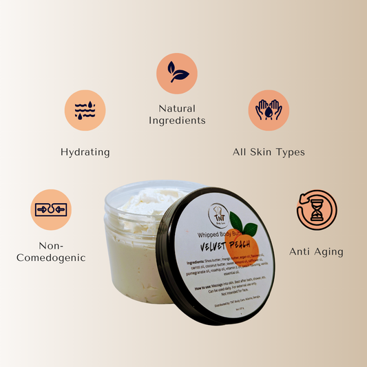 Velvet Peach Whipped Body Butter