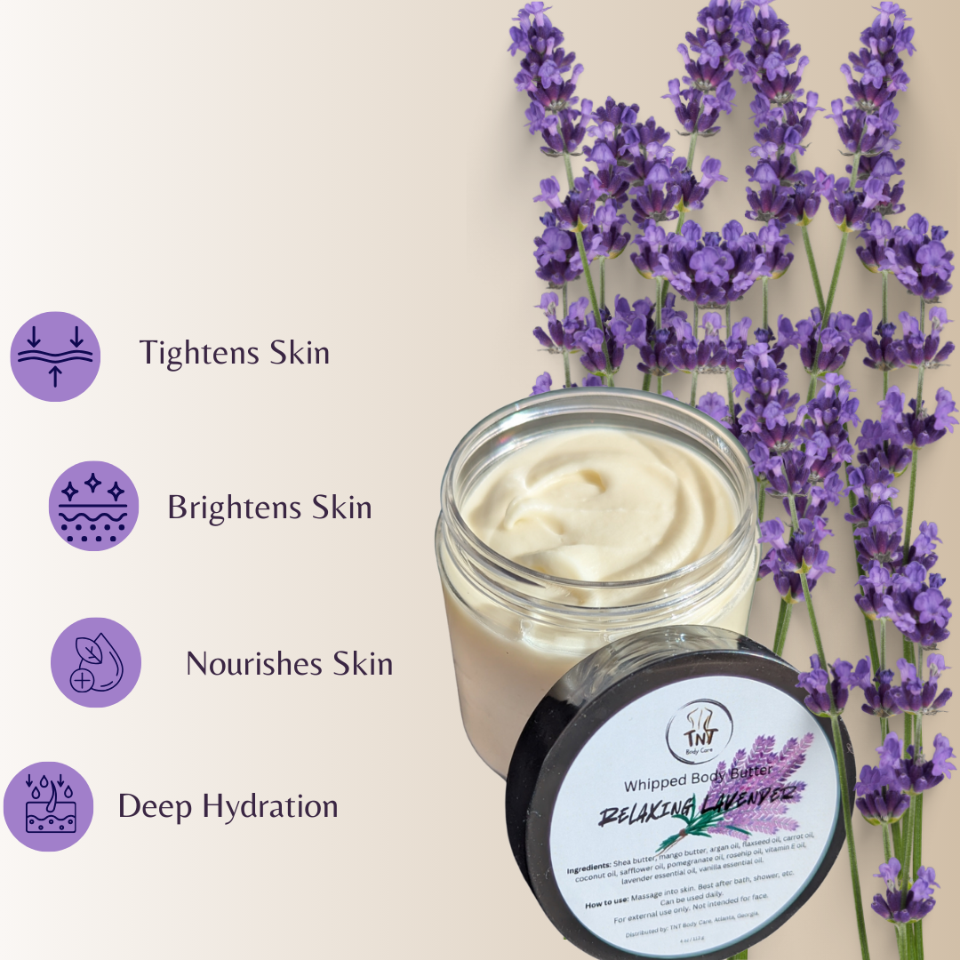 Relaxing Lavender Whipped Body Butter