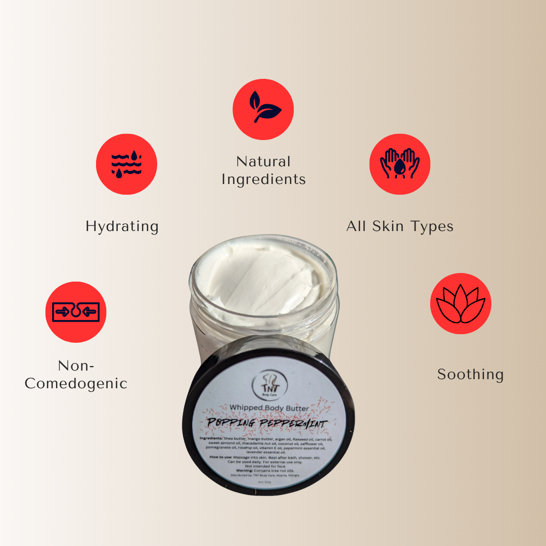 Popping Peppermint Whipped Body Butter