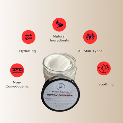 Popping Peppermint Whipped Body Butter