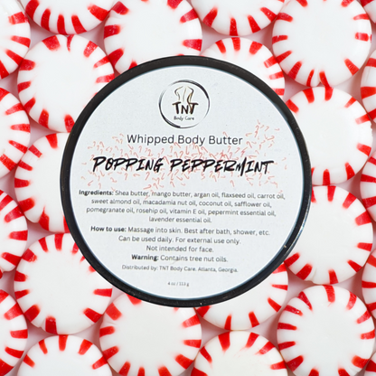 Popping Peppermint Whipped Body Butter